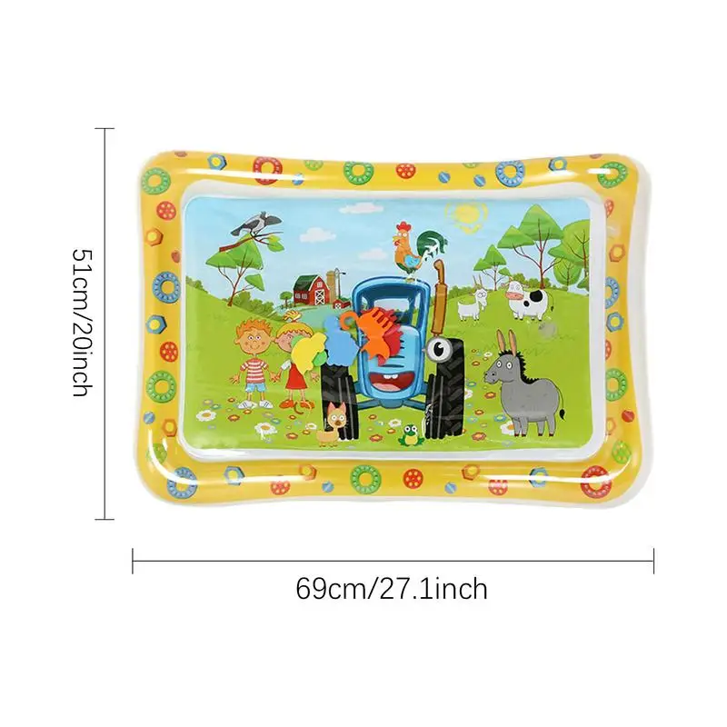 Cat Water Bed Foldable Water Bed For Dogs Inflatable Crawling Pad Thickened Pet Supply For Sleeping All Age Hot Weather Indoor - view 6