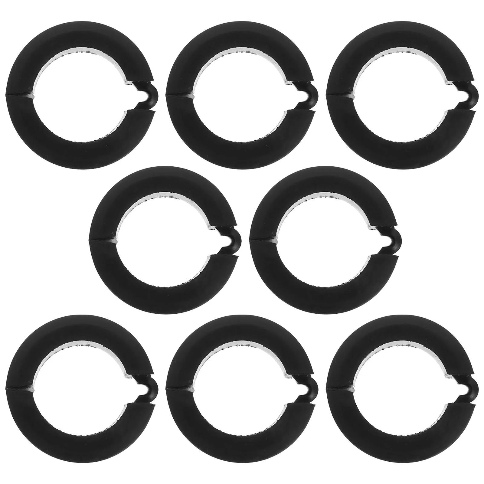 

8Pcs Spacer Adapters for Enhanced Stability Easy Installation Shock Absorption Road Mountain