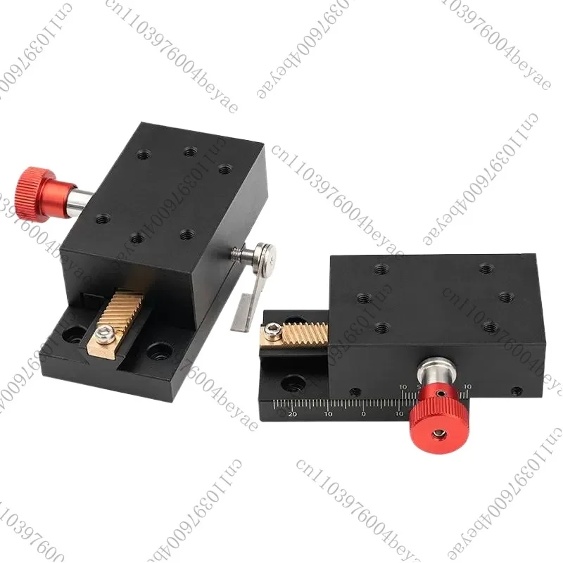 X-axis dovetail slot slide table LWX40/25/60 vertical lifting gear manual