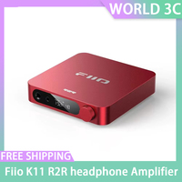 Fiio K11 R2R Desktop Dsd Decoding Headphone Amplifier Lossless Hifi Portable Eaephone Power Amplifier Accessory Custom Gifts