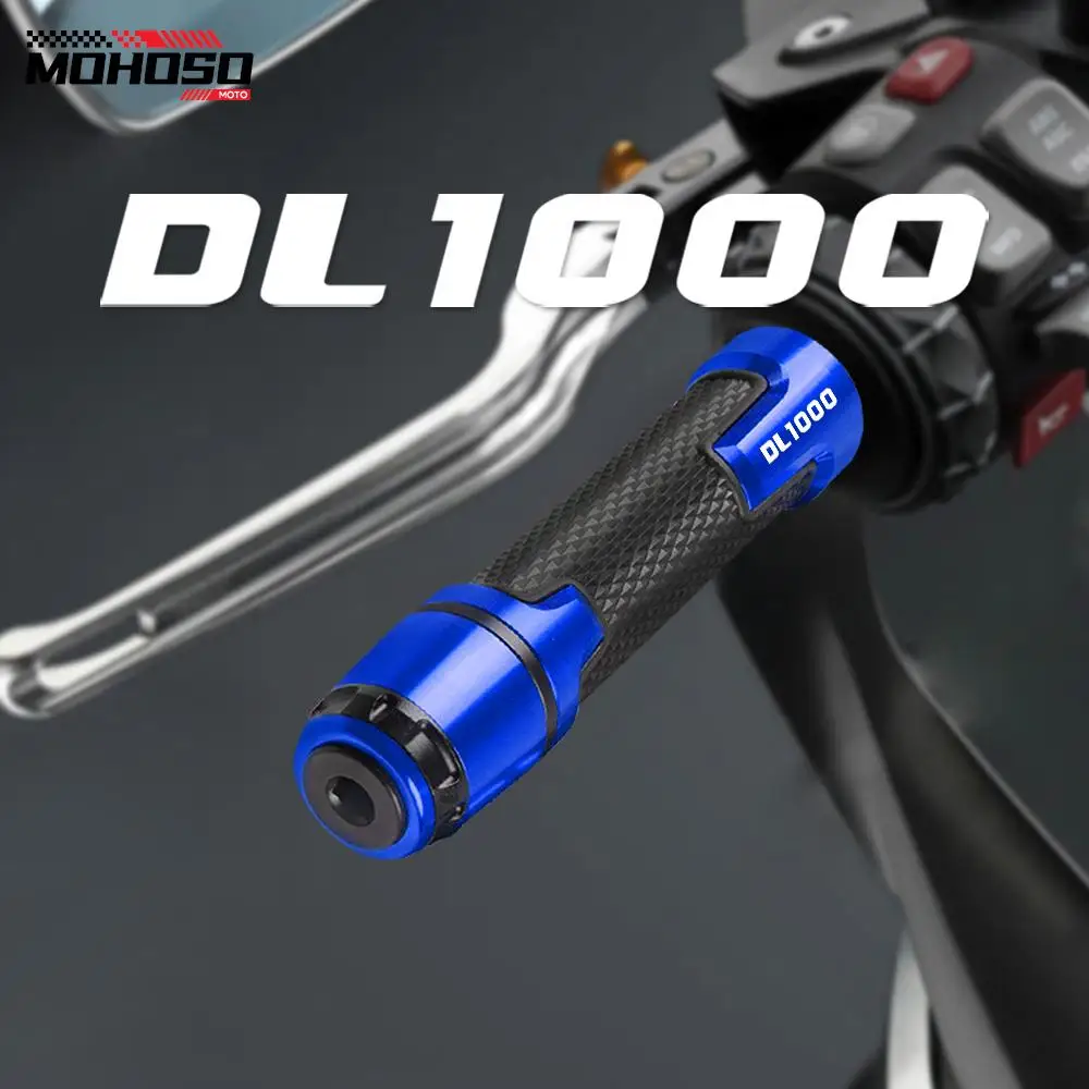 For SUZUKI DL1000 V-STROM 2002-2019 2018 2003 2004 2005 Motorcycle Aluminum Antiskid Handlebar Grips Plug Slider Handle Bar Ends