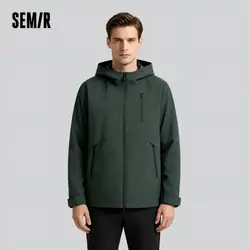 Semir Outdoor Jacket Couple Three-proof 2024 Autumn New Couple Jacket