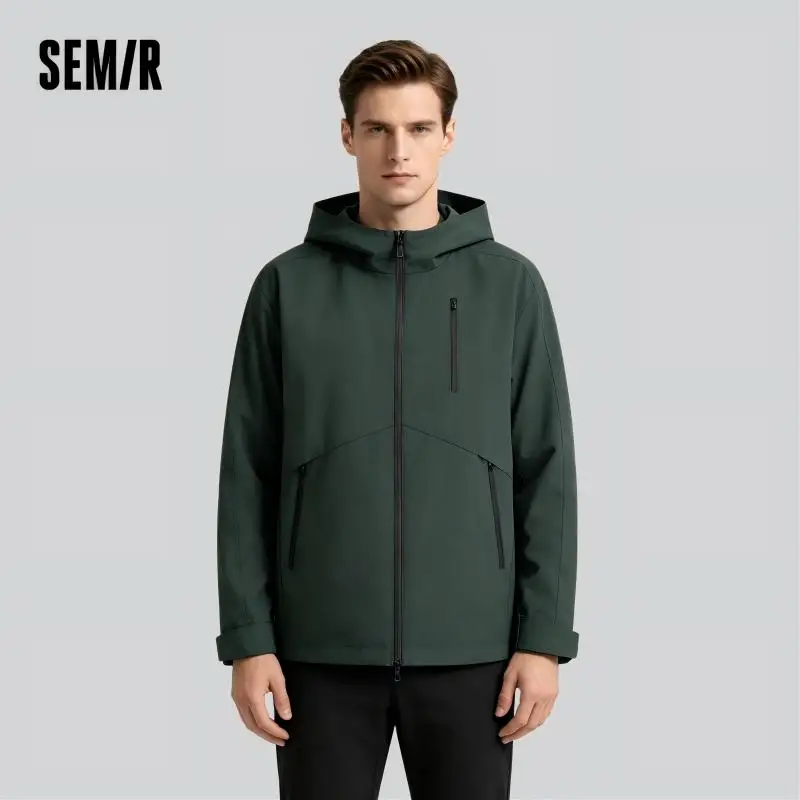 Semir Outdoor Jacket Couple Three-proof 2024 Autumn New Couple Jacket