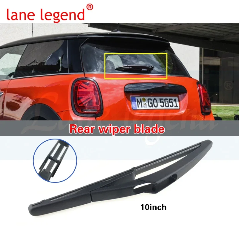 For MINI Mini One Cooper S D Hatch F55 F56 2013 - 2019 Car Front Rear Wiper Blades Windscreen Wipers Auto Windshield 19\