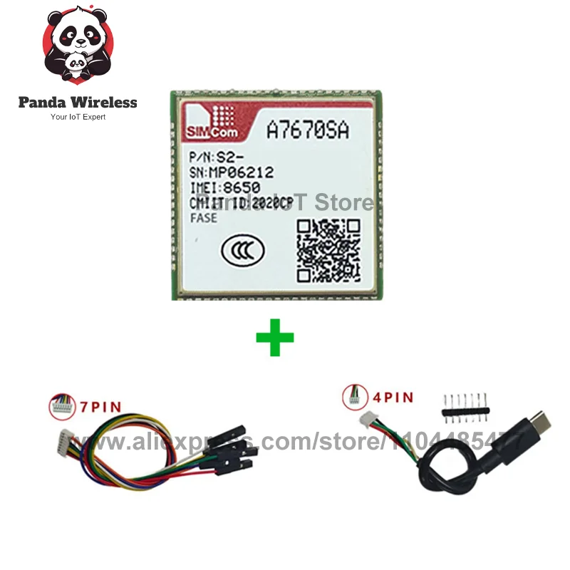 SIMcom A7670SA CAT1 Core Board with Data+GNSS Support for Australia New Zealand South America FASE/LASE Options Available