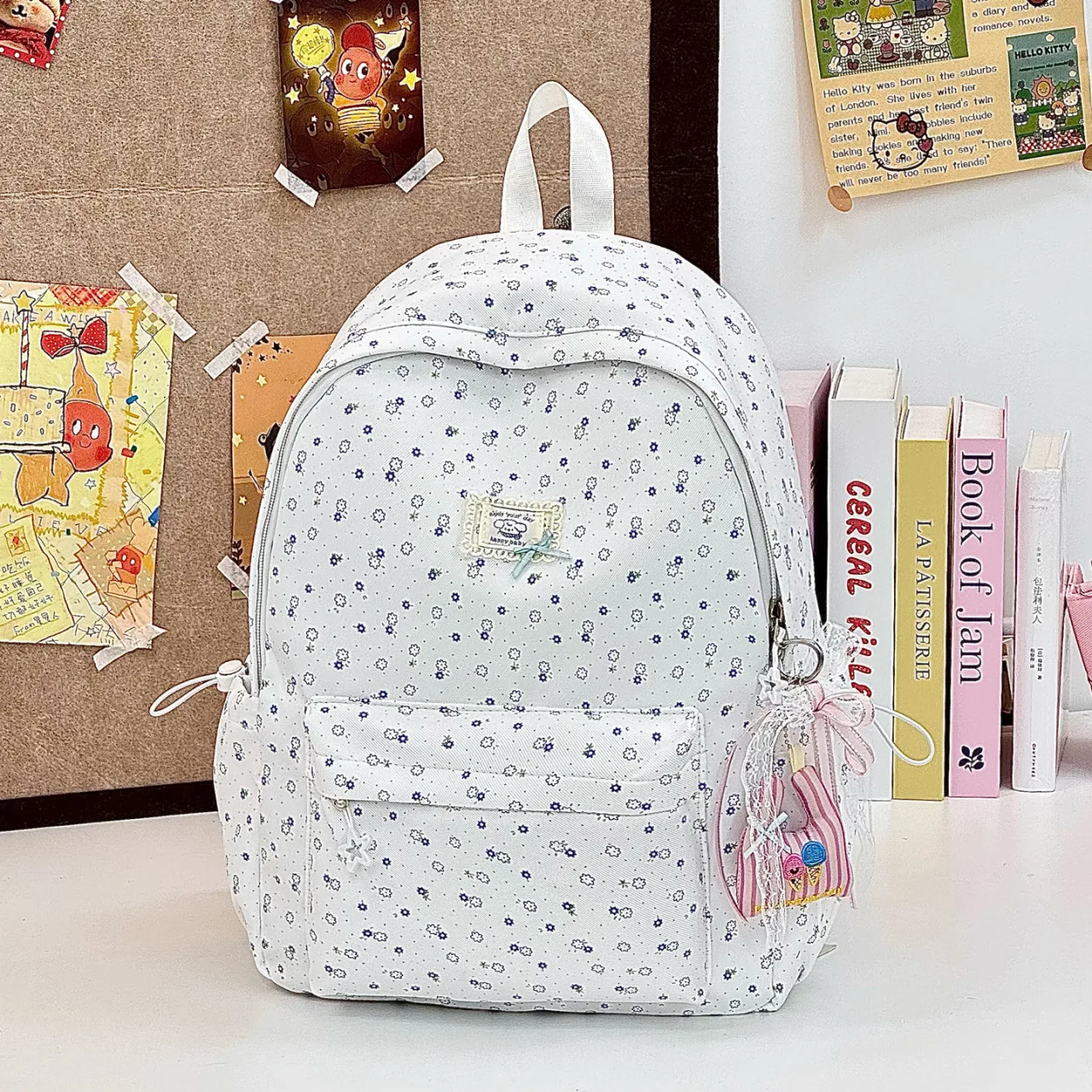 Back to School Lightweight Casual Teen Girls Fashion Backpack Travel Rucksack for Junior and Senior High School Students