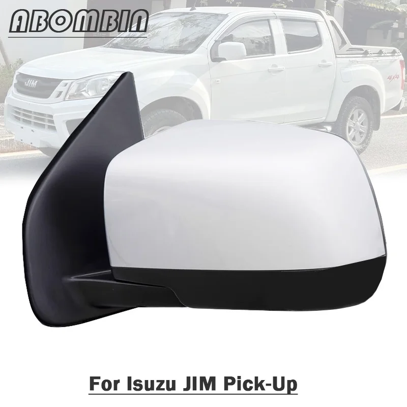 Auto Door Wing Side Rearview Mirror Assembly Exterior Mirrors For Isuzu JIM Pick-Up Without Turn Signal