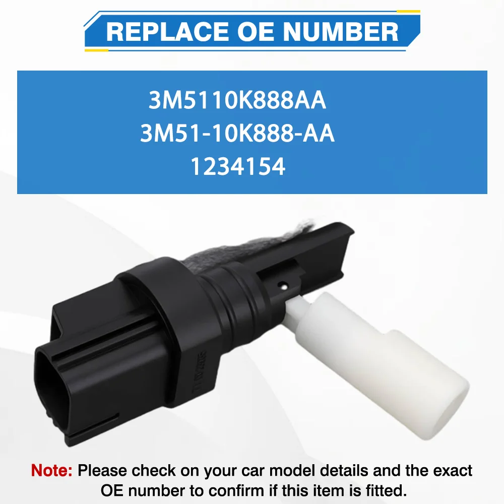 Windshield Washer Fluid Level Sensor For Jaguar XF XJ X350 Ford C-MAX Focus MONDEO 3M5110K888AA 3M51-10K888-AA 1234154