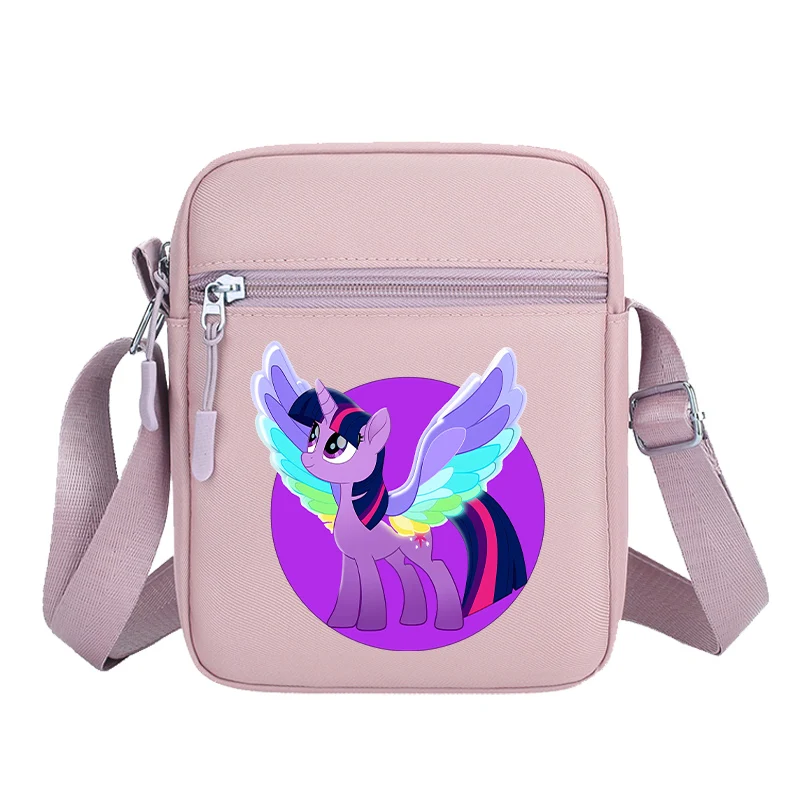 بلدي ليتل بونيز حقيبة كروسبودي المرأة أنيمي يونيكورن حقائب كتف الفتيات الرياضة في الهواء الطلق رسول الحقيبة محفظة السفر هدية المبيعات الساخنة #2