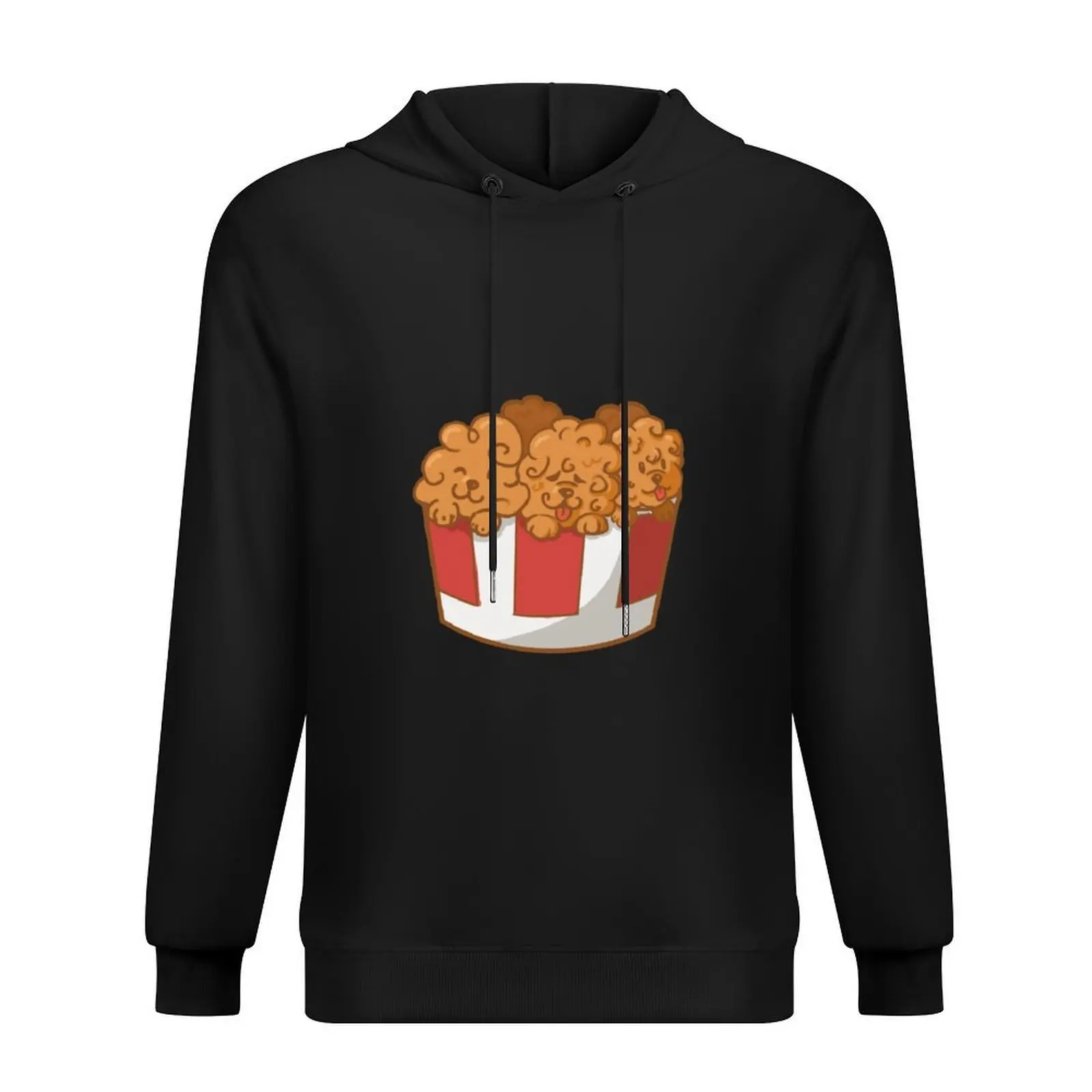 

Kentucky Fried Poodles Hoodie korean clothes male clothes aesthetic clothing blouse tracksuits