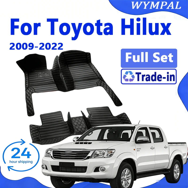 

Car Floor Mats For Toyota Hilux 2022 2021 2020 2019 2018 2017 2016 2015 2014 2013 2012 2011 2010 2009 Custom Carpets Cover Rug