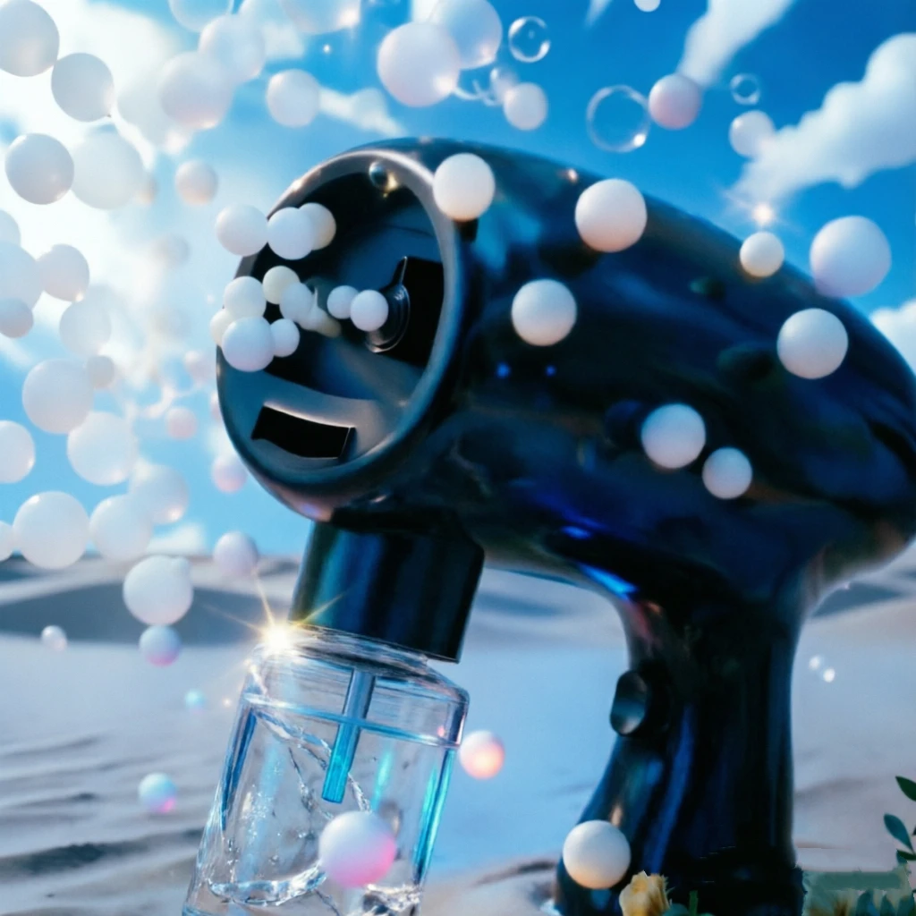Rechargeable fog smoke bubble machine Type-C port for Party Wedding Birthday Photograph Christmas Halloween children kids toy