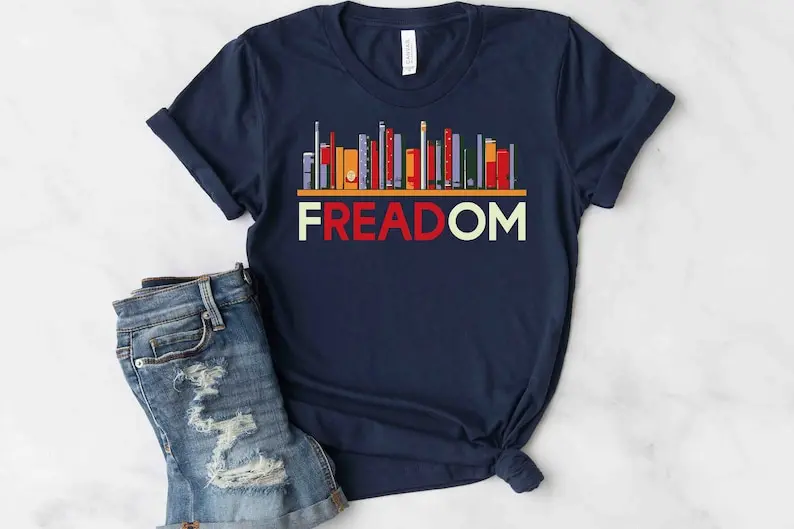 Books Teacher Librarian Gift T-shirt Social Justice Bookish Short Sleeve Top Tees O Neck 100% cctton Fashion Streetwear y2k goth