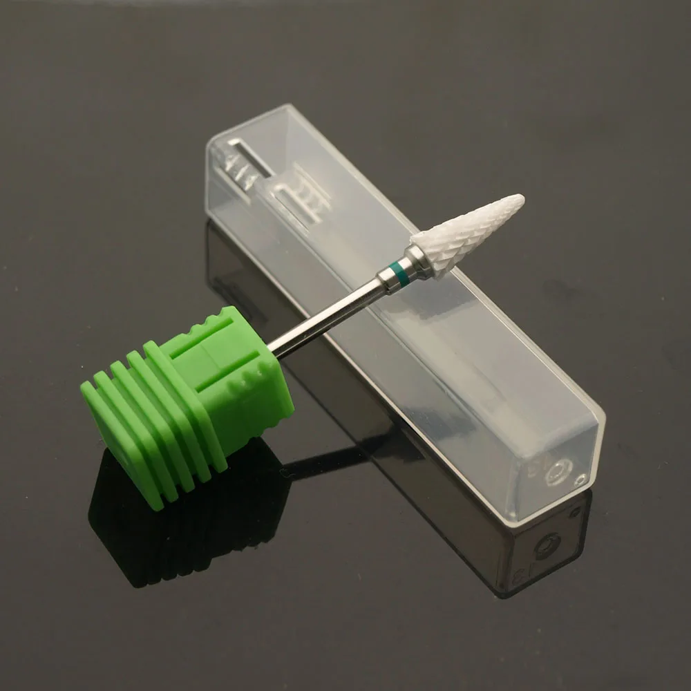 مخروط السيراميك كربيد مسمار مثقاب الخشب تدوير لدغ طحن أداة قص الأظافر بت آلة الحفر الكهربائية لأدوات مانيكير وباديكير #4