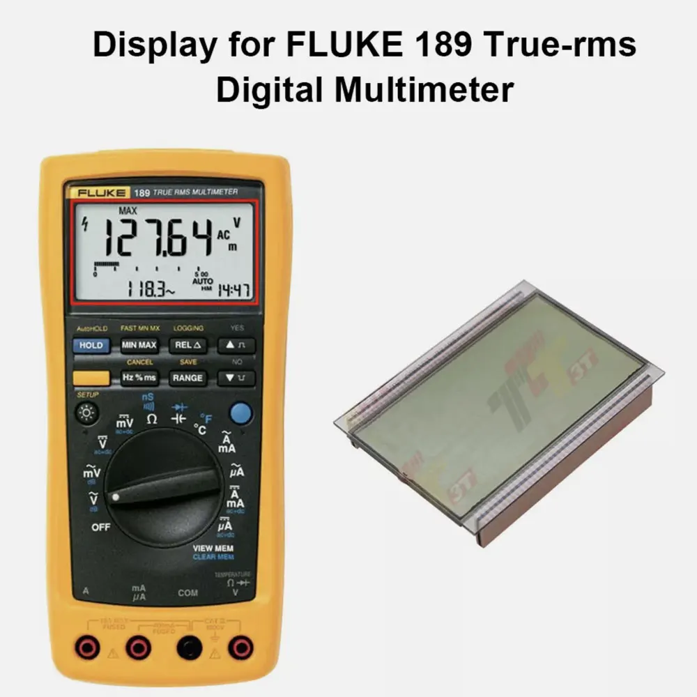 LCD Display for FLUKE 187 189 89-4(89 IV) Digital Multimeter