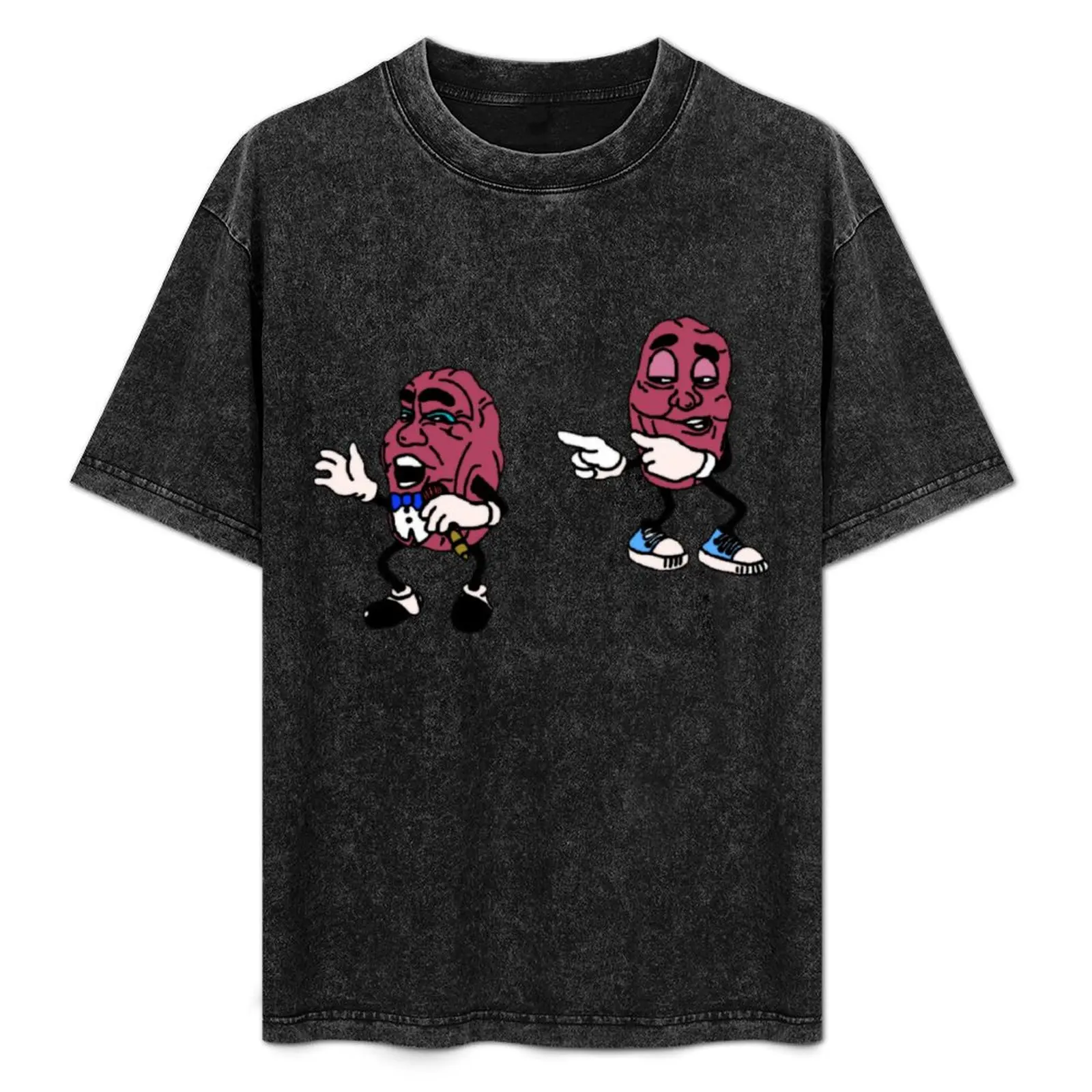 The California Raisins No Background Color T-Shirt Soft Anti-Shrink Cotton Tee