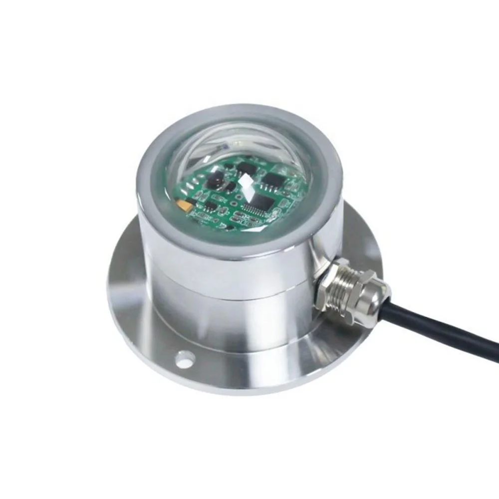 Taidacent RS485 Pulse Metal Outer Shell Optical Weather Station Rain Gauge Sensor Agriculture Forest Garden Auto Rainfall Sensor