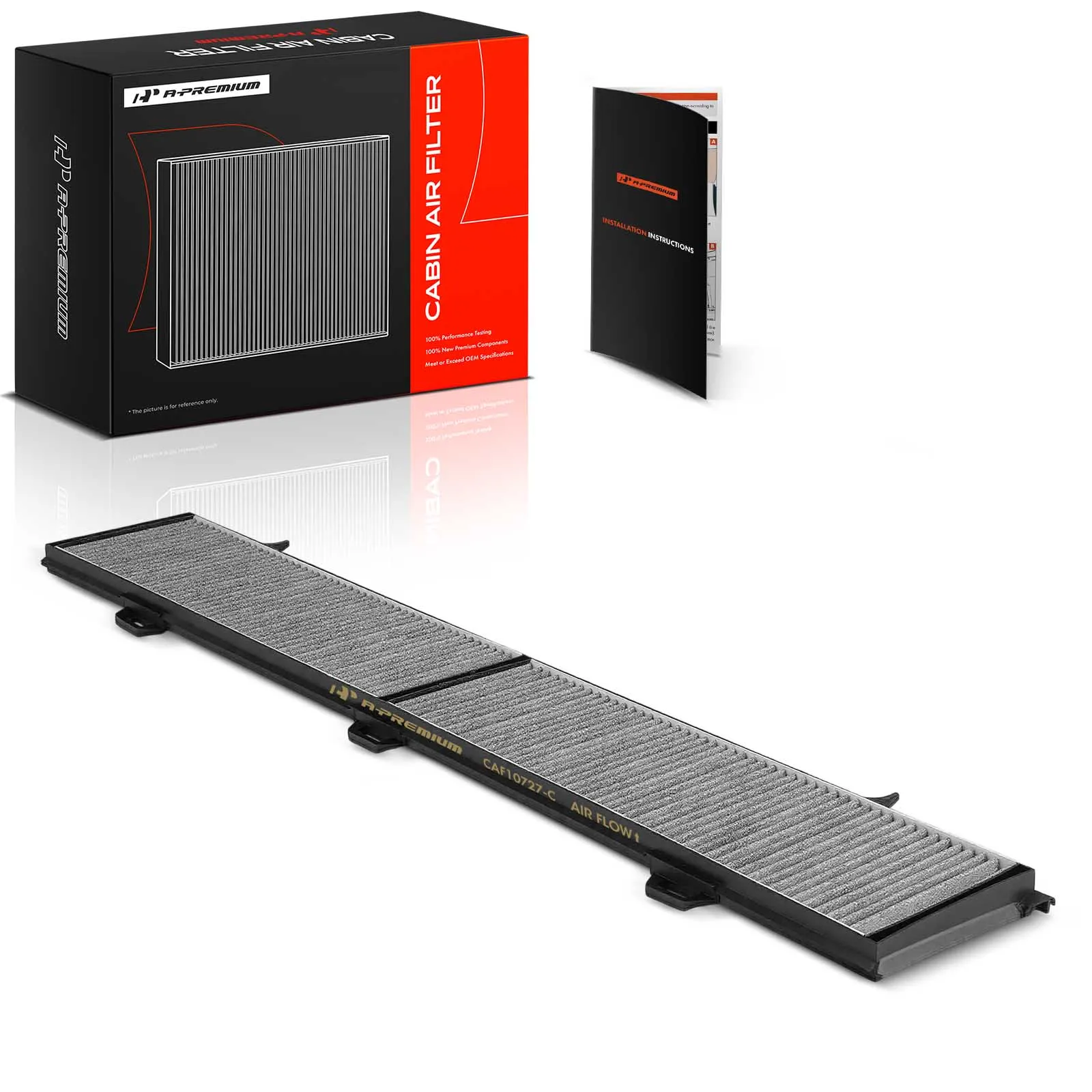 A-Premium Activated Carbon Cabin Air Filter for BMW 323i 2006-2011 325i 330i 325xi 2006 328i 335i 2007-2013 335d 2009-2011 328xi