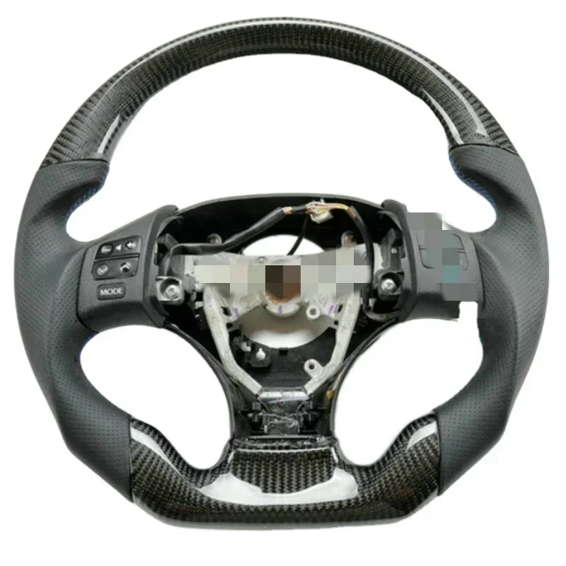 

A Real Carbon Fiber Steering Wheel With Leather For Lexus IS IS250 IS300 ISF