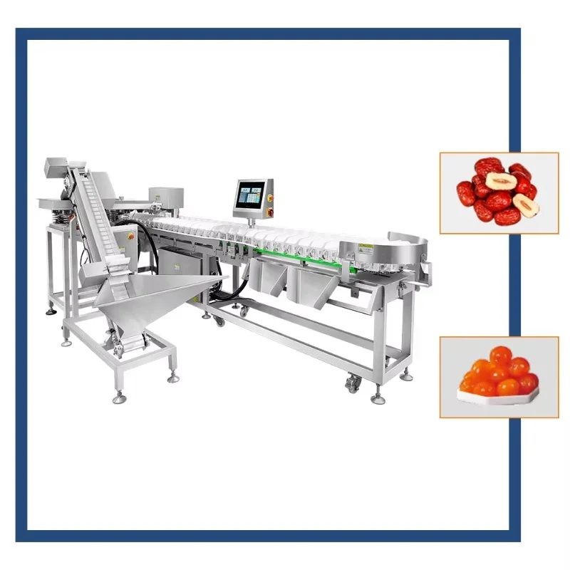 Customized Grading Standards High-Capacity Circular Egg Yolk Food Weight Grading Sorting Machine with Engine 1.5kw Power
