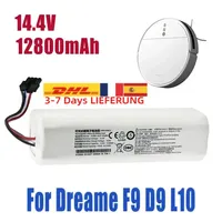 100% Original Battery for Dreame Robot Vacuum Mop Cleaner D9 F9 L10 L10 Pro 12800mAh Lithium-ion Battery Pack 4INR19/66-2