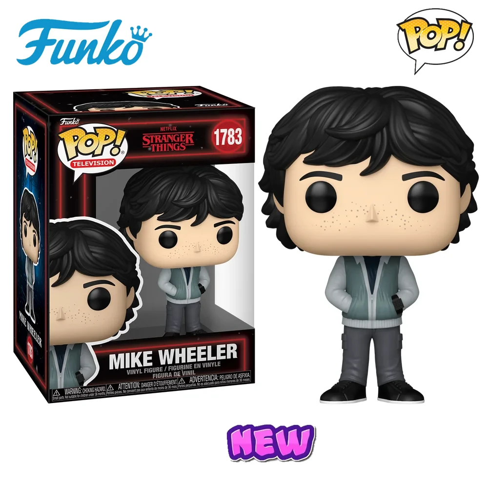 Últimos productos más vendidos Televisión Stranger Toys Nuevo Funko Pop MIKE WHEELER 1783 #   Colección infantil Figuras Regalos Juguetes