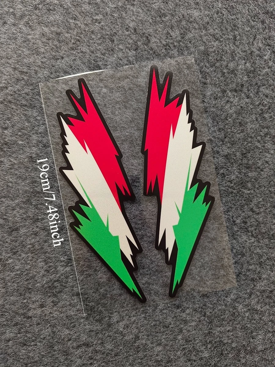 3 Color Patch Reflective Sticker, Electric Scooter Moped Car Waterproof Scratch Cover Vinyl Decal