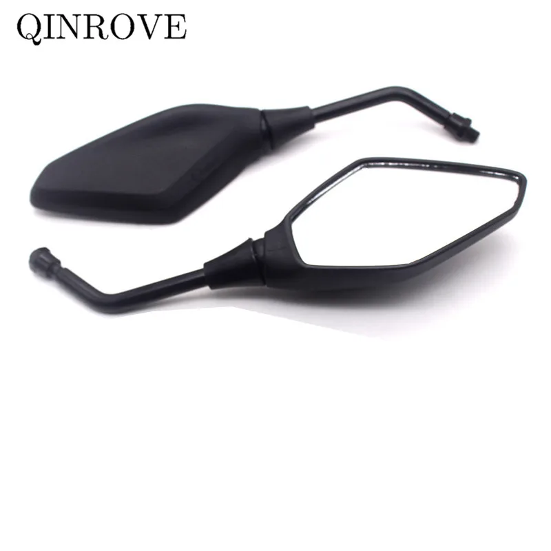 ABS 10mm Motorcycle Chopper Rear Mirror Black Side Mirror Universal For CF MOTO NK400 150NK 450CL 450NK 800NK 250CL 250NK CLX750