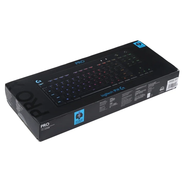 Teclado Original G Pro X con Cable USB, 87 teclas, resistente al agua, desmontable