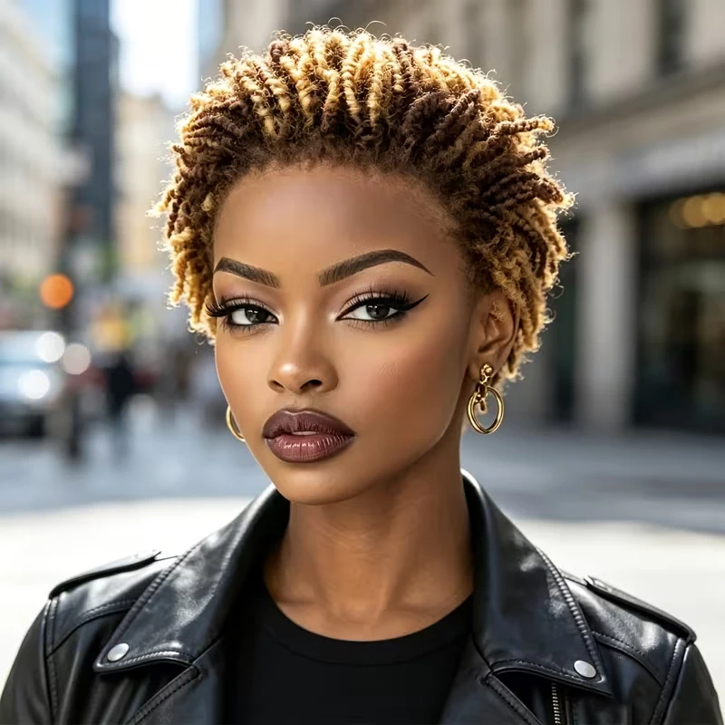 Women's Twist Dreadlock Lace Front Wig