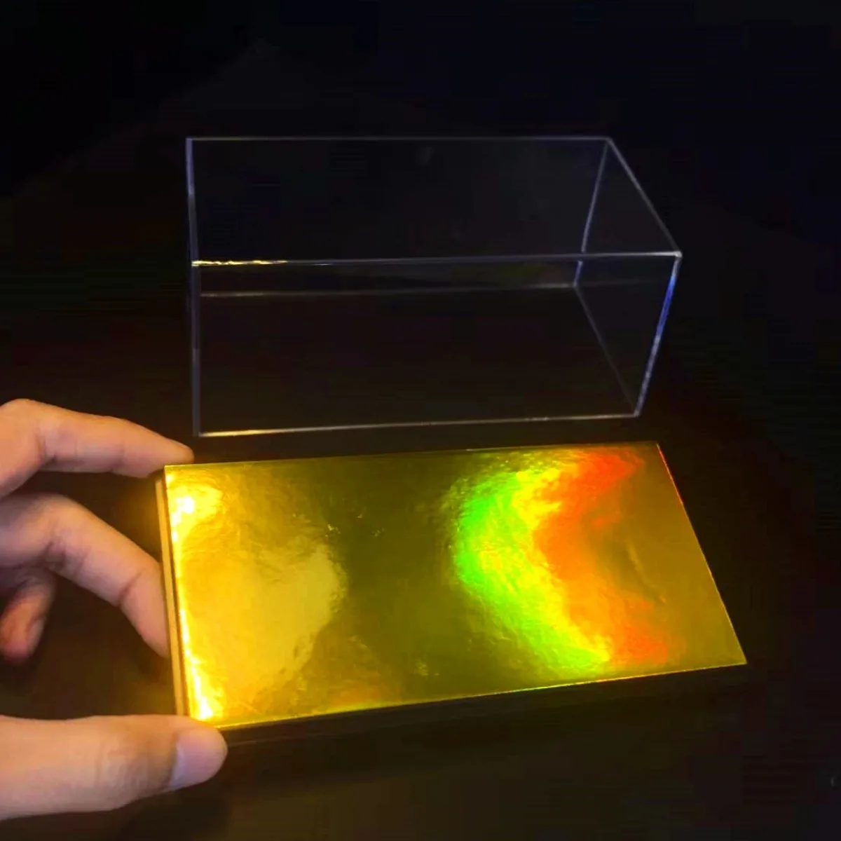 Acrylic Display Case Box 5.8" x2.8" for Scale 1:43 1:64 1:87 Car Model Collectible Storage Figure Miniature DIY Building Diorama