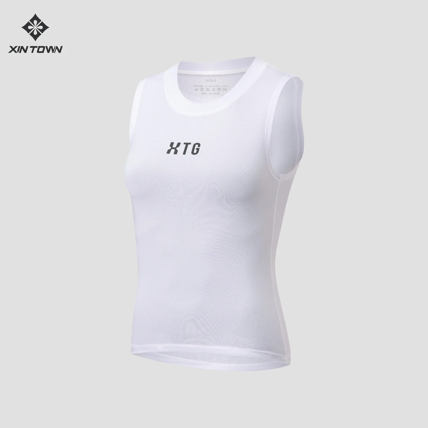 

XINTOWN Cycling Base Layer Tight Tank Top Breathable Moisture Wicking Short Sleeve For Road & Mountain Bike