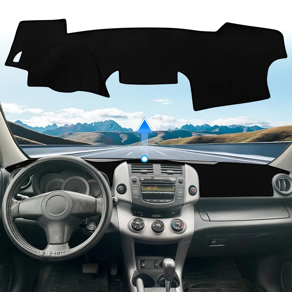 

For Toyota RAV4 RAV 4 2006-2012 Car Accessories Dashboard Cover Mat Sun Shade Reflect Light non-slip Pad Instrument Pan