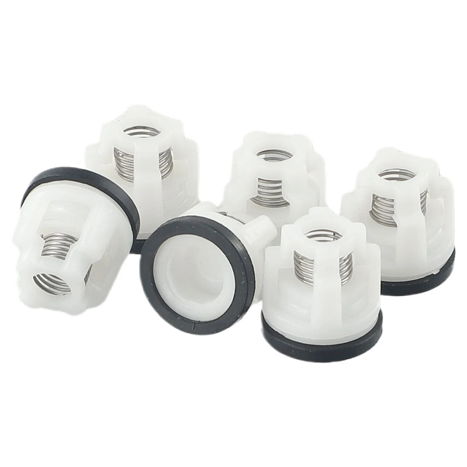 High Quality Check Valve Kit 6pcs Car Washing Machine High Pressure Washer Pressure Pumps Head Repair Parts Water Inlet