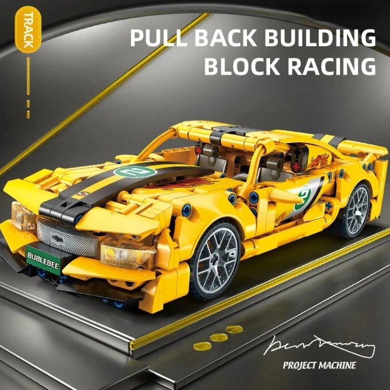

Technical Car City Speed Car Model Building Blocks Super Racers Bricks Construction Toys for Children's Christmas Gift