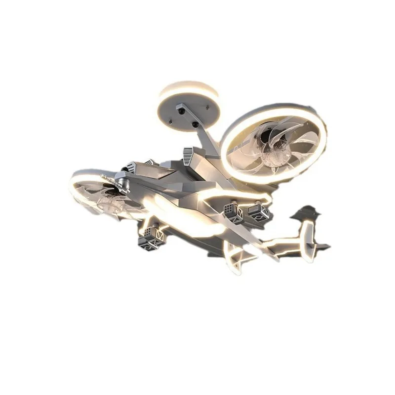 

Bedroom ceiling light eye protection fan children's room full spectrum