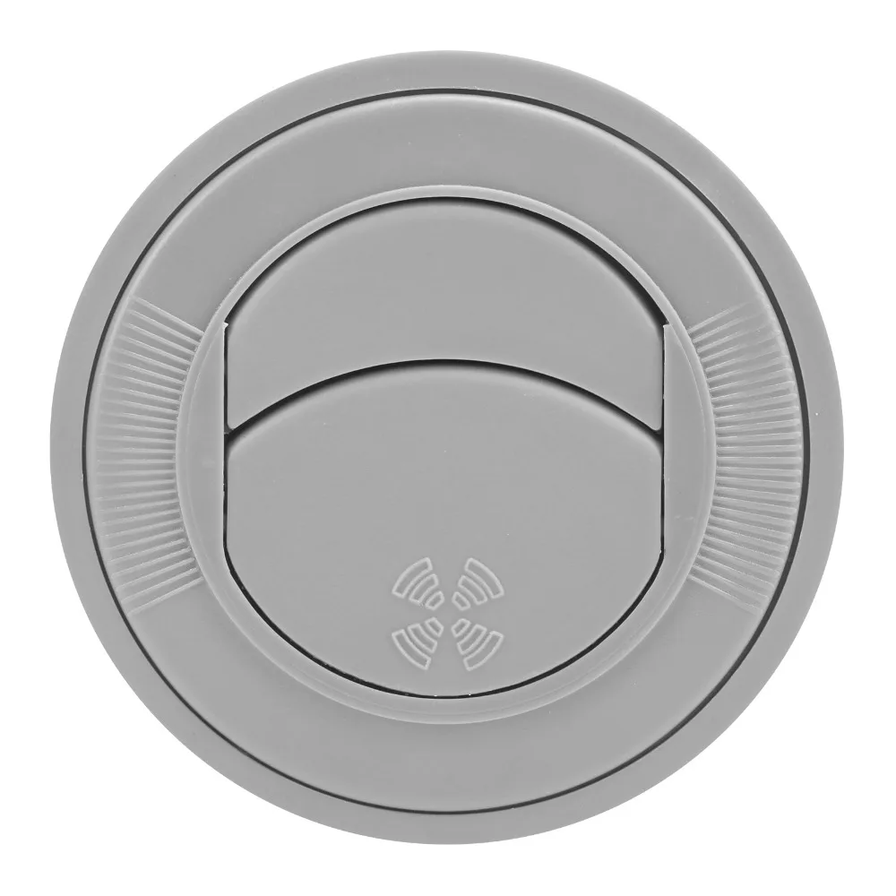 

Универсальное выпускное отверстие для кондиционера 100/76/47 мм, круглый круглый воздуховыпускной отверстие из АБС-пластика, серый воздушный дефлектор, автобус