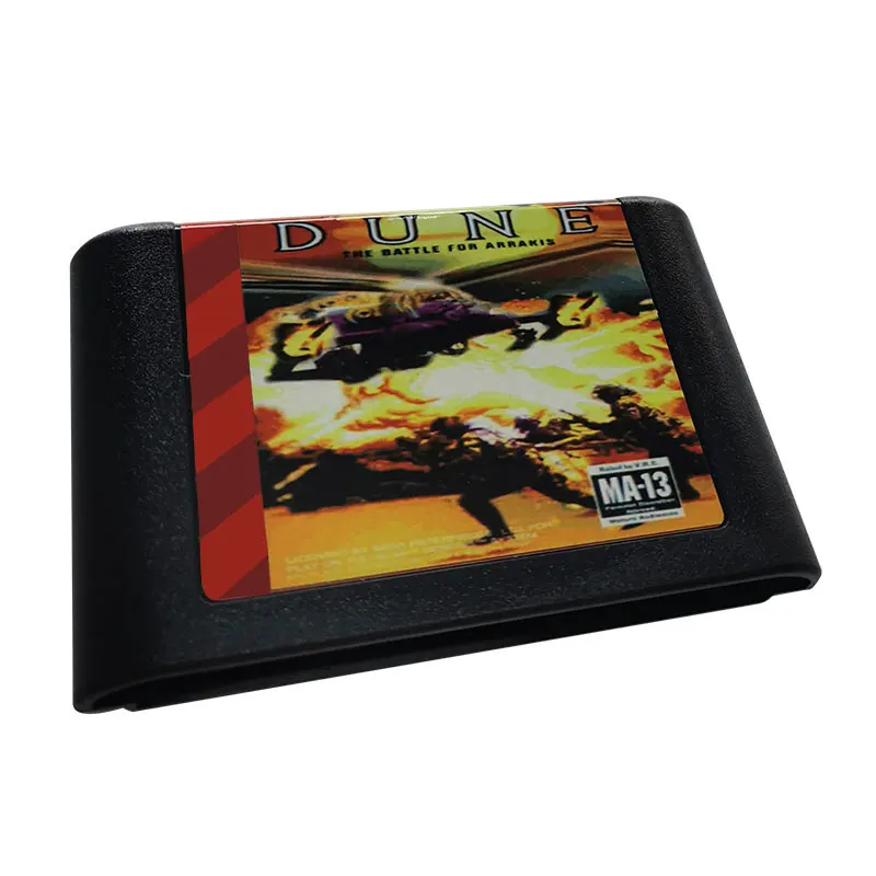 Dune  the Battle for Arrakis 16 Bit Game Cartridge For MD Game Console