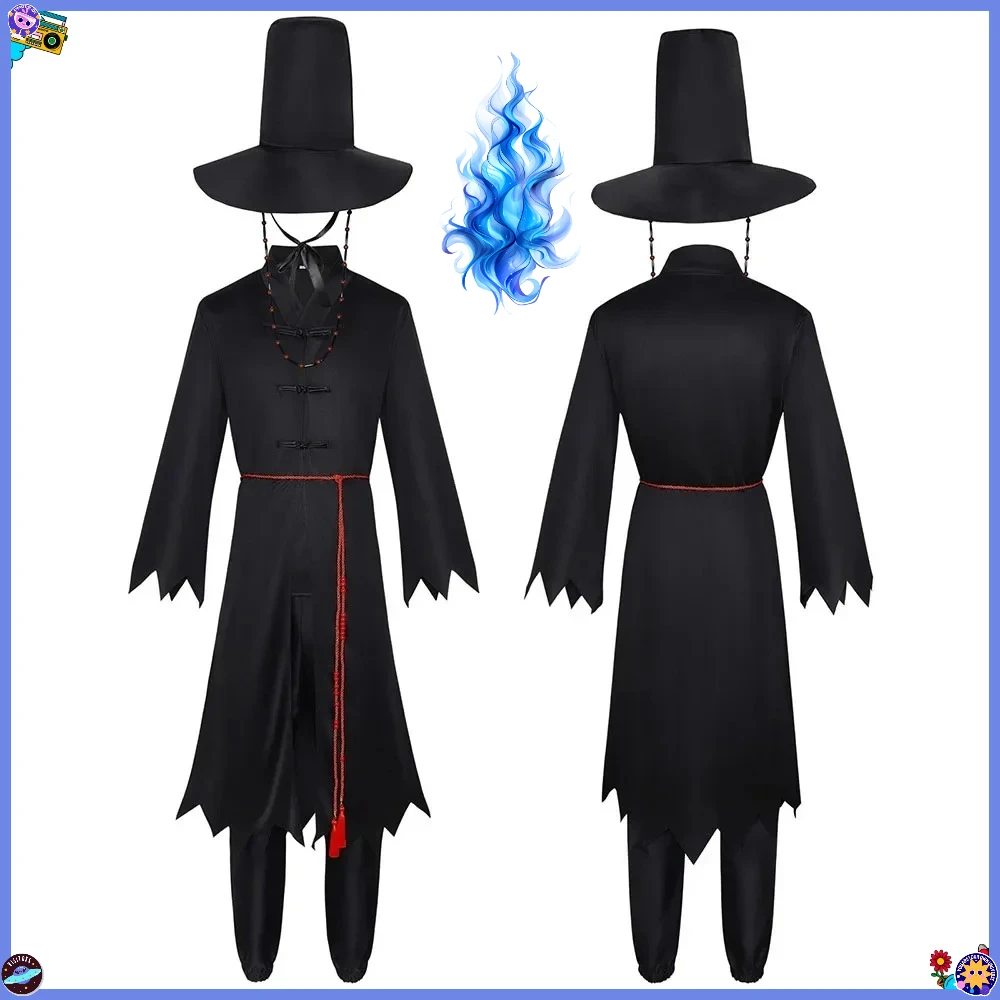 مجموعة أطفال KPOP الأولاد تأثيري حلي الصبي الصغير أنيمي تأثيري الملابس هالوين عيد الميلاد كرنفال حفلة موحدة الدعامة