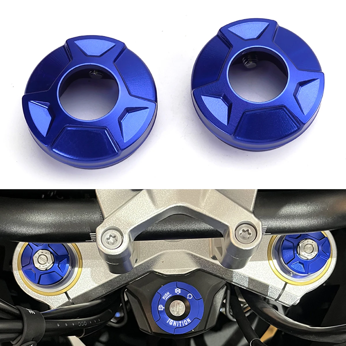 For VOGE DS800X DSX 900 625 525 DS625X DS525X DS 800 X 800X DSX525 Motorcycle Accessories CNC Three-Star Column Decorative Cover