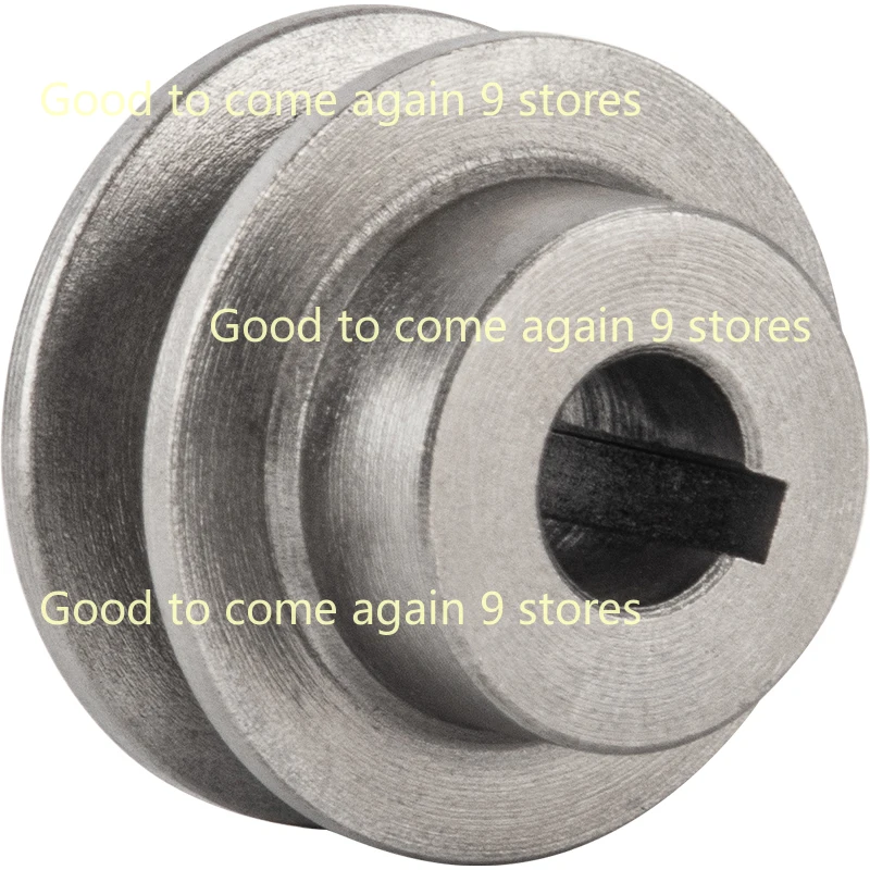 1pcs OD:70mm Groove width:16mm 1B Type Cast Iron Belt Pulley Single Groove Motor Pulley Complete Motor V-belt Pulley 2