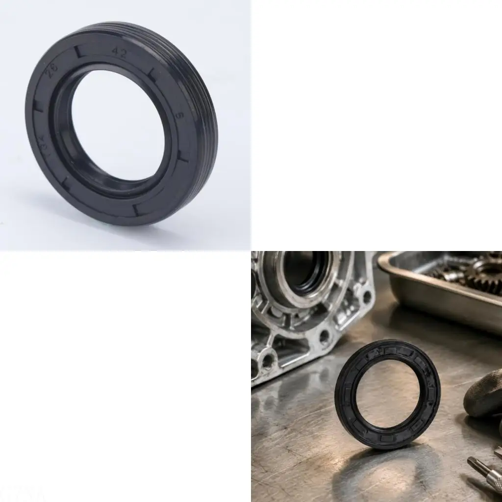 G7NA Engine Oil Seal for 399781 and 399781S Reference Numbers, 4-Piece Oil-Resistant Rubber Set with Sealing-Lip Design for