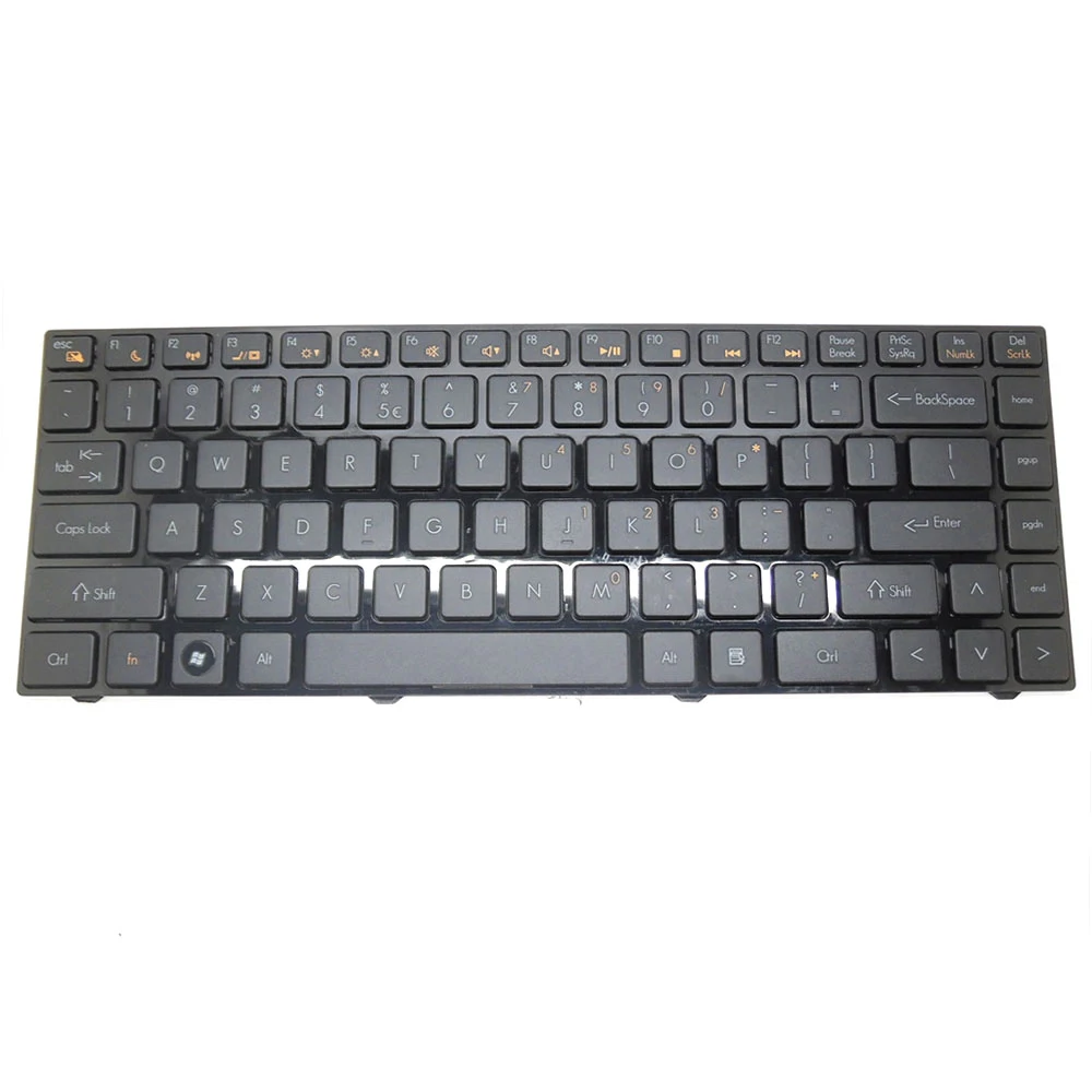 Laptop Keyboard For Quanta JW2 MP-11L33US-9202 AEJW2U00010 English US Black With Frame New