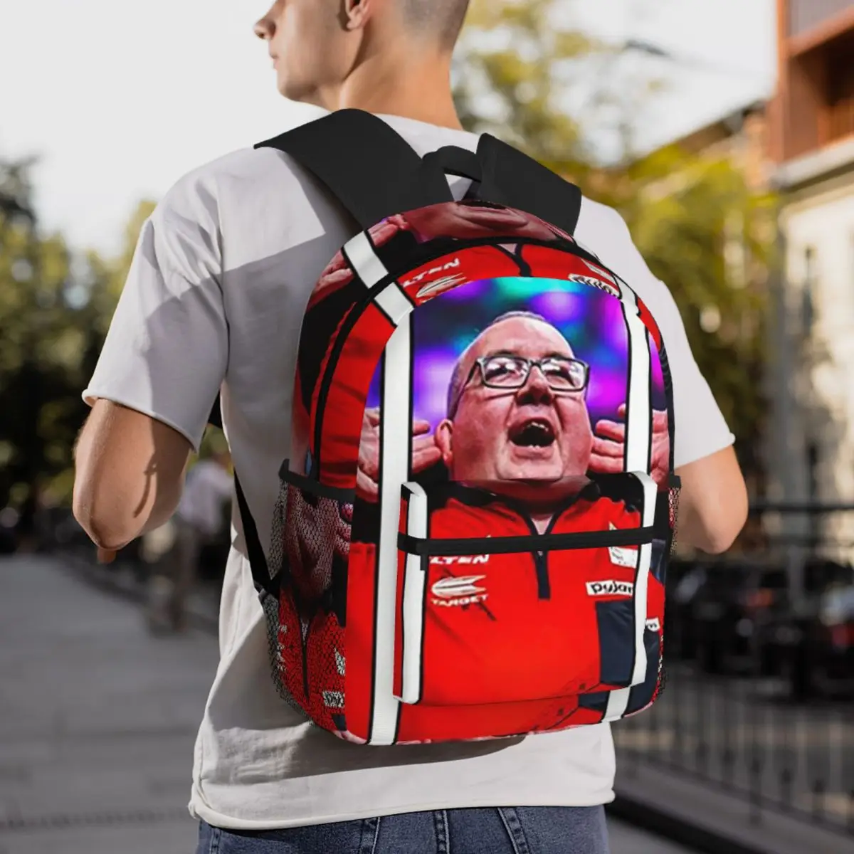 

Stephen Bunting Backpack Daypack Large Capacity Boys Girls BookBag School Bag Shoulder Bags for Men Women