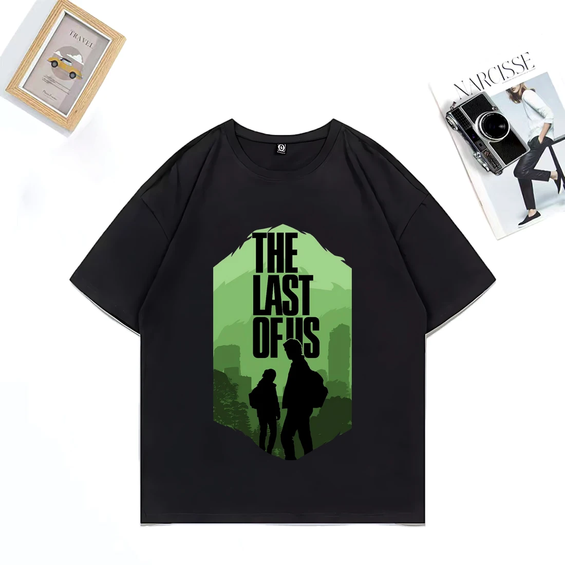 

The Last Of Us Graphics T-Shirts men women Hip Hop streetwear vintage Oversized Tee shirt NEW short sleeve Cotton Unisex T shirt