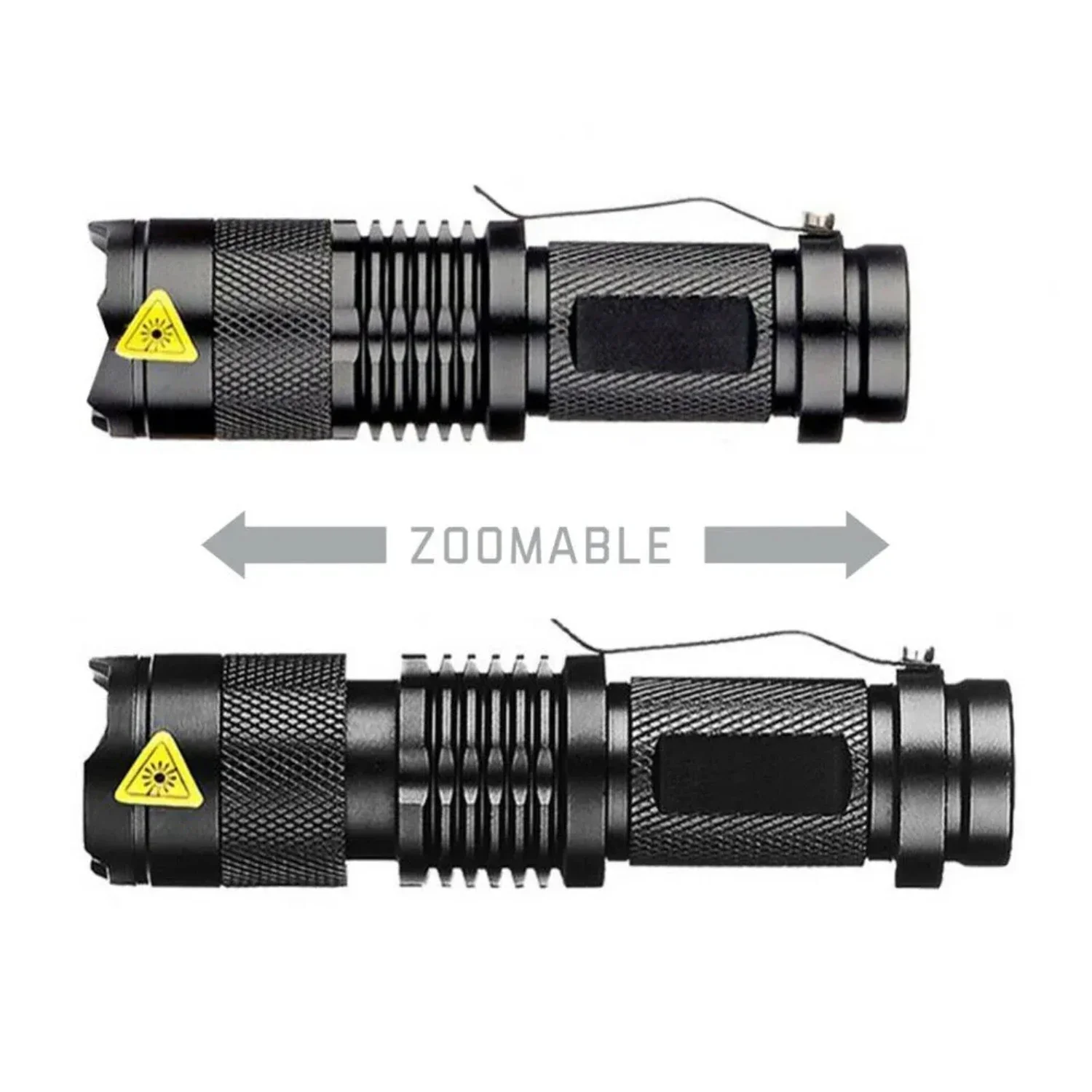 Compact, powerful Waterproof Mini LED Flashlight - Ideal for Outdoor Camping and Travel - Durable, Reliable Utility Light for Em