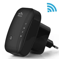 Repetidor WiFi inalámbrico de largo alcance, amplificador de señal, extensor de punto de acceso, router de 300Mbps