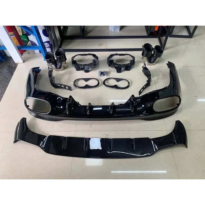 

W118 CLA 2019+ | CLA45 Rear Lip Diffuser with Exhaust Tips | Limited Time Offer