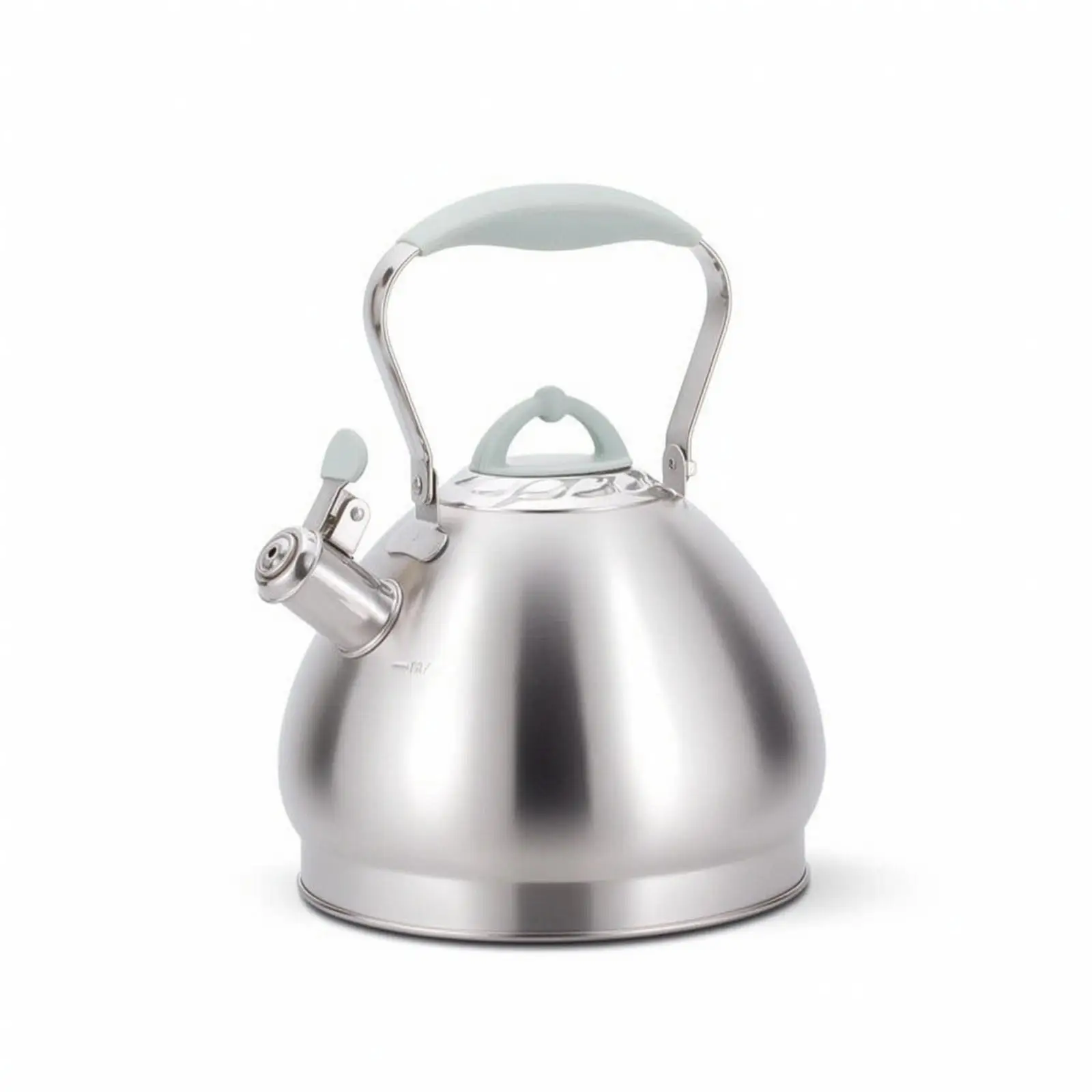Stainless Steel Kettle for Gas Stove Whistling Tea Kettle 304 Induction Cooktop Teapot Camping Water Boiler Portable
