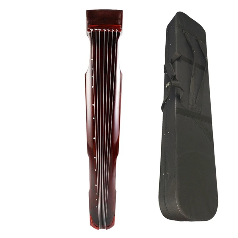 High Quality Chinese Guqin Fuxi Zhongni 7 strings Zither old Paulownia Ancient Guzheng For Beginner Practice Guqin 100% Handmade